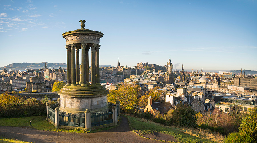 Carlton Hill Edinburgh Scotland